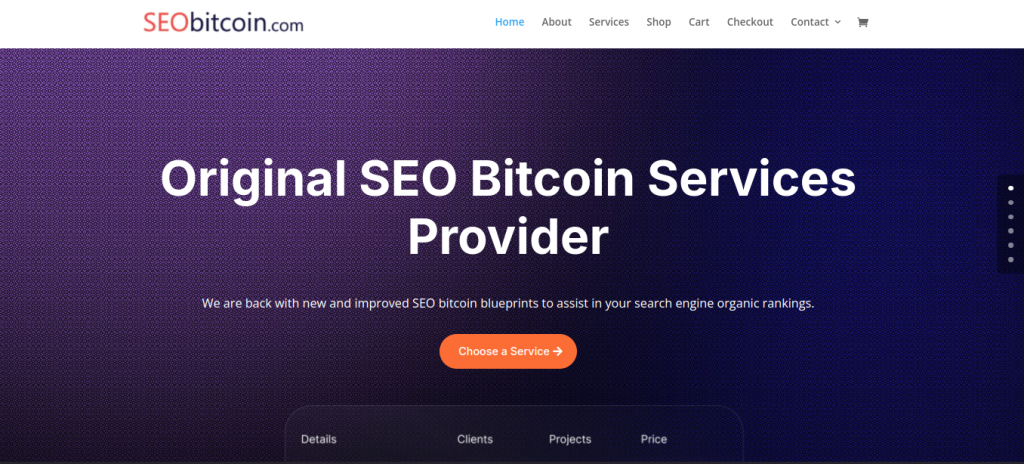 Online reputation management ORM is now payable with Bitcoin with SEObitcoin.com, the first and original SEO Bitcoin cryptocurrency service provider online.